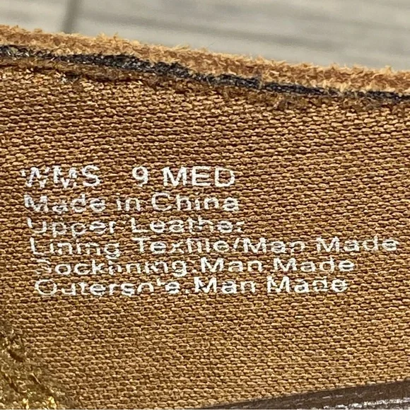 Croft & Barrow Leather Slip On Shoes Womens Size 9 Buckle Loafers Brown Suede - Picture 13 of 16